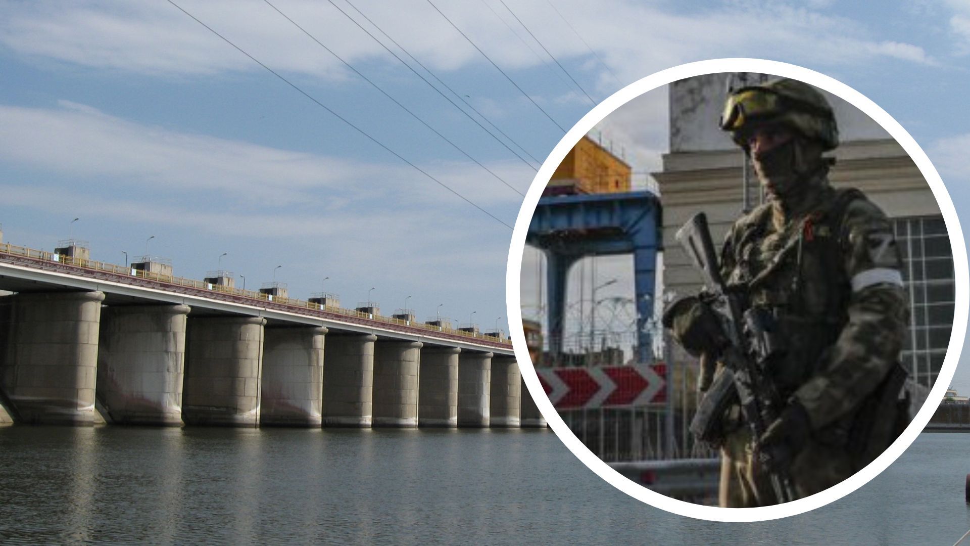 Що росіяни роблять на Каховській ГЕС Що росіяни роблять на Каховській ГЕС