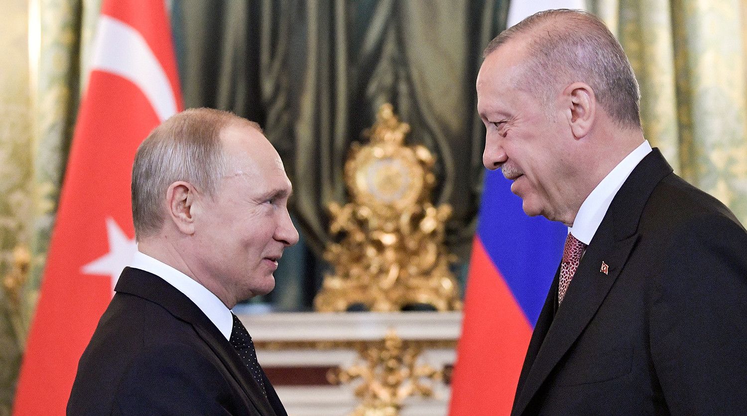 Эрдоган говорит, что Путин стал более открытым к переговорам