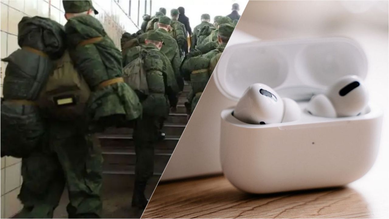 Окупант вкрав у заступника мера Ізюма навушники Окупант вкрав у заступника мера Ізюма навушники