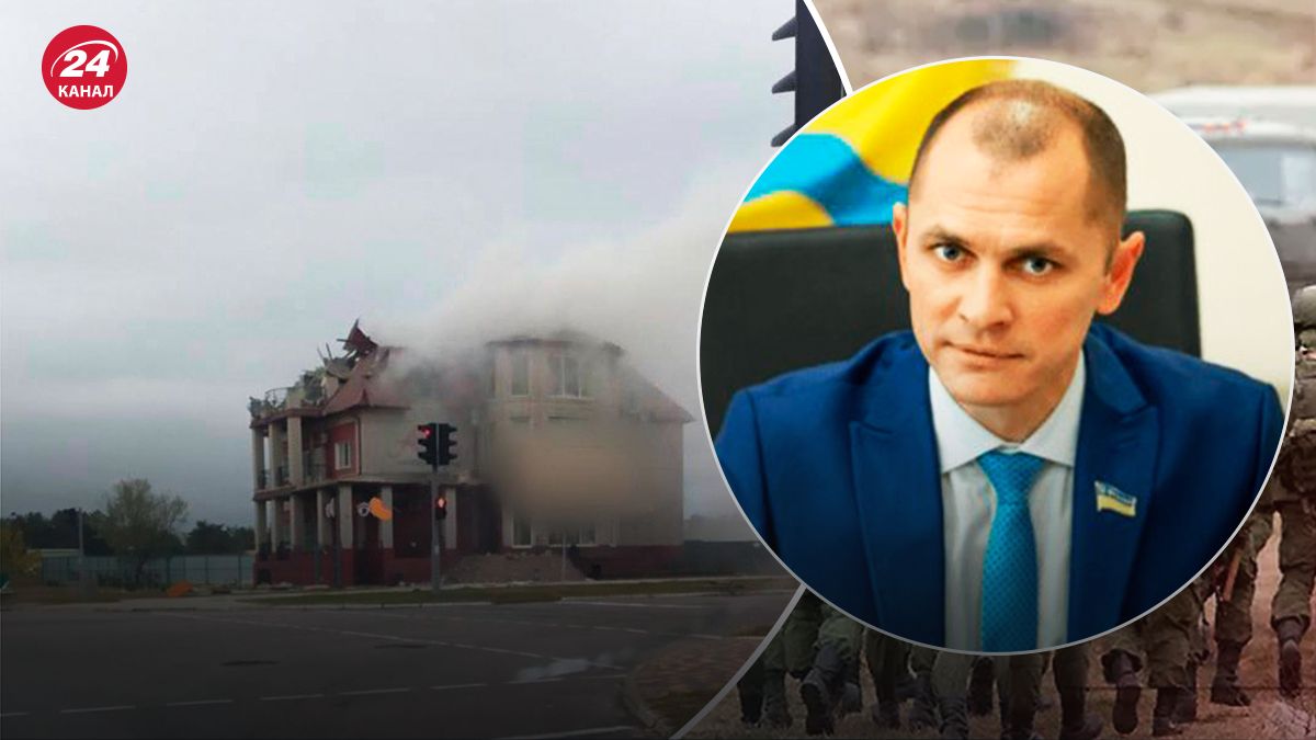 На Запоріжжі прилетіло в готель з окупантами - 24 канал На Запоріжжі прилетіло в готель з окупантами - 24 канал