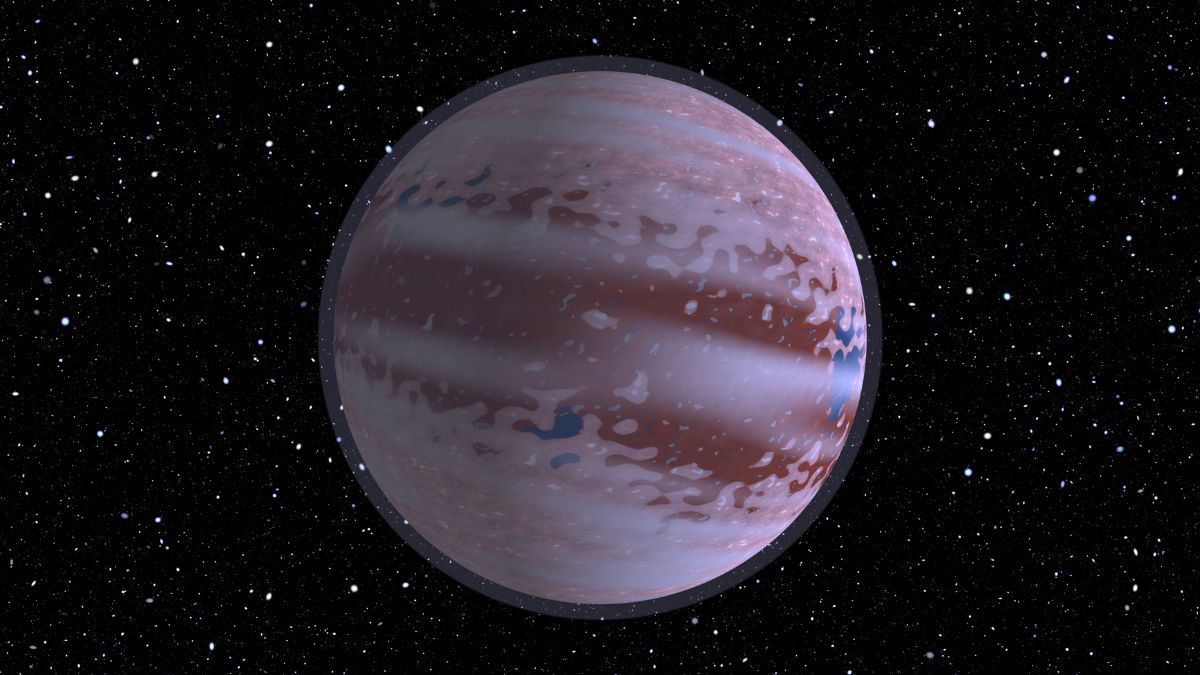 Планета TOI-3757b (згенероване зображення)