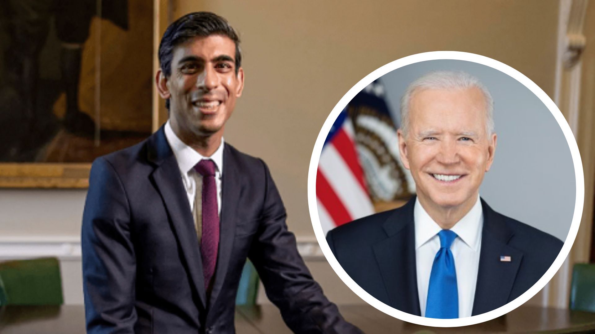 Байден поздравил Сунака с должностью премьера Байден поздравил Сунака с должностью премьера