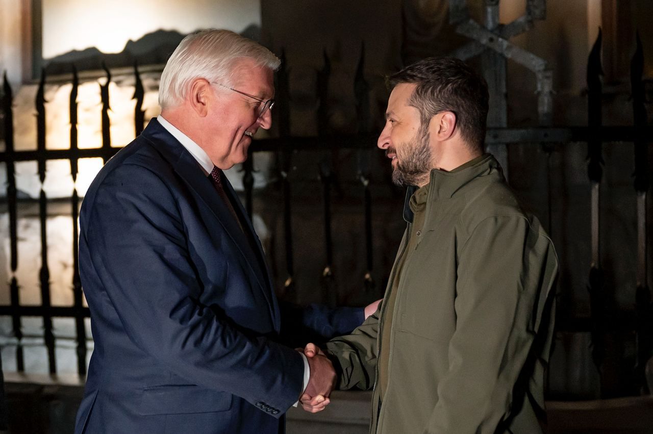 Штайнмаєр в Україні - Зеленський зустрівся з президентом Німеччини