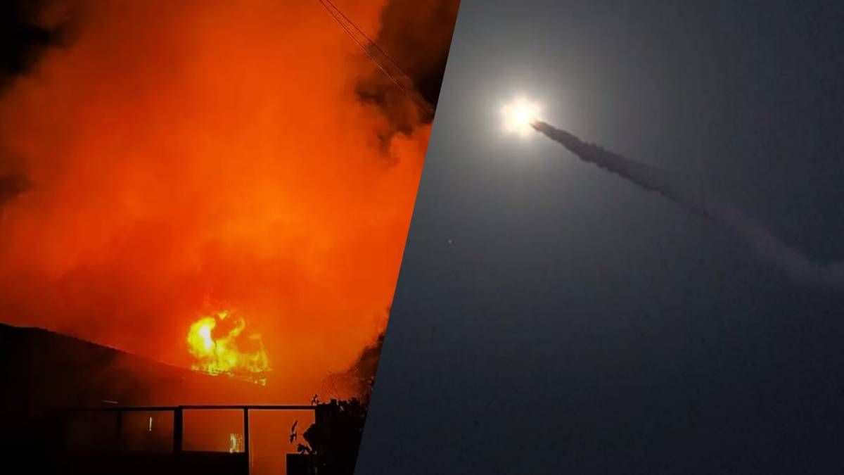 В Днепре взрывы 25 октября - горит АЗС - есть жертвы - 24 Канал