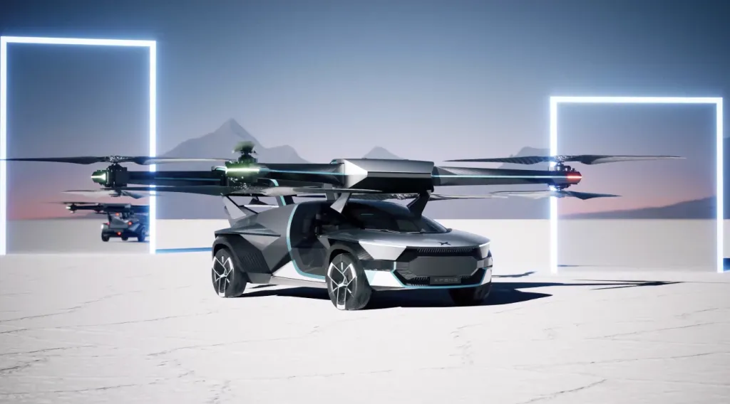 Шосте покоління літаючого автомобіля eVTOL Шосте покоління літаючого автомобіля eVTOL