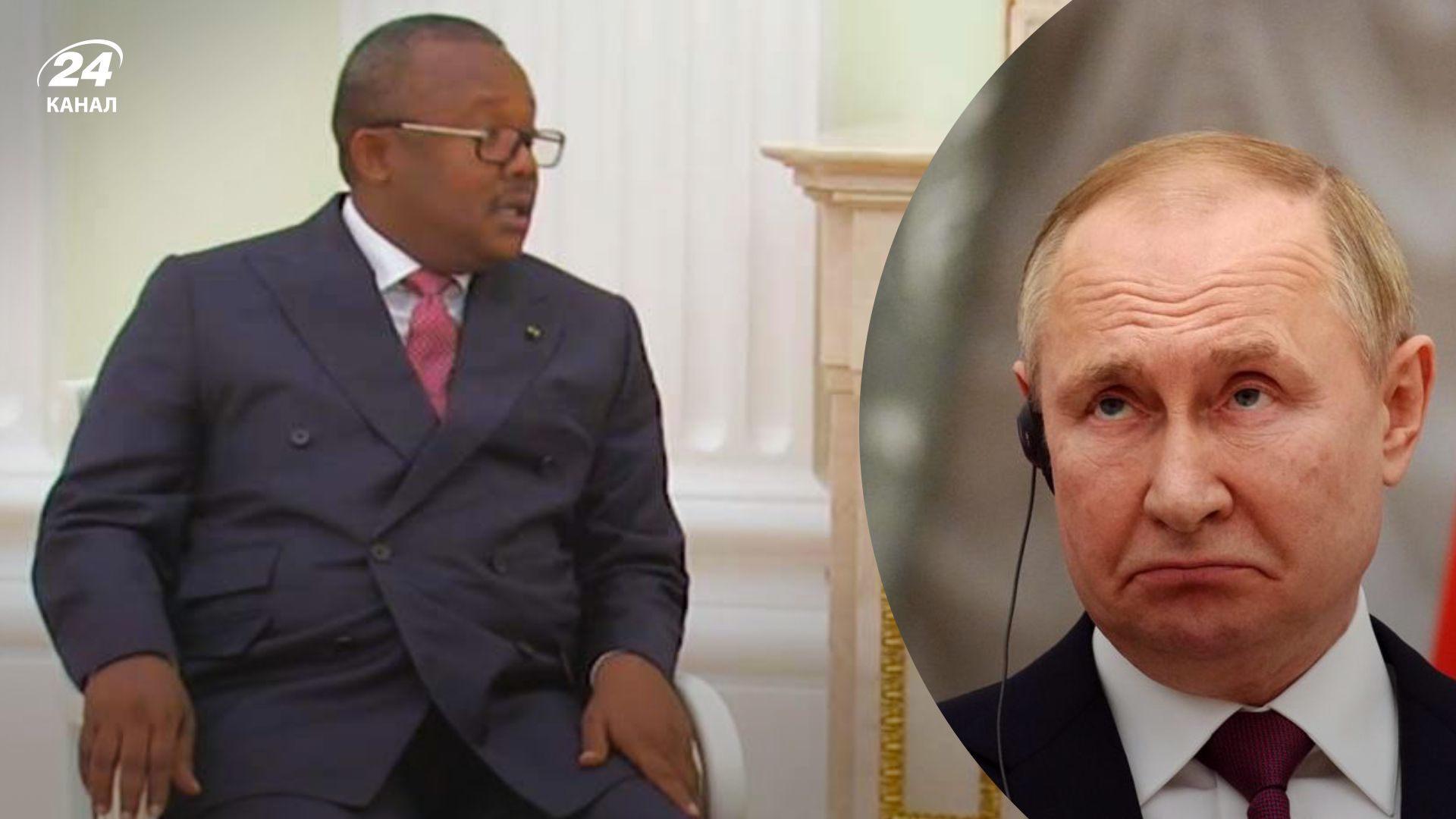 Путін зустрівся з президентом Гвінеї-Бісау - привітав з неіснуючим ювілеєм