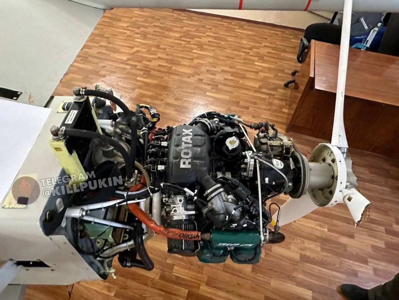 Збитий іранський дрон Mohajer-6 має австрійський двигун
