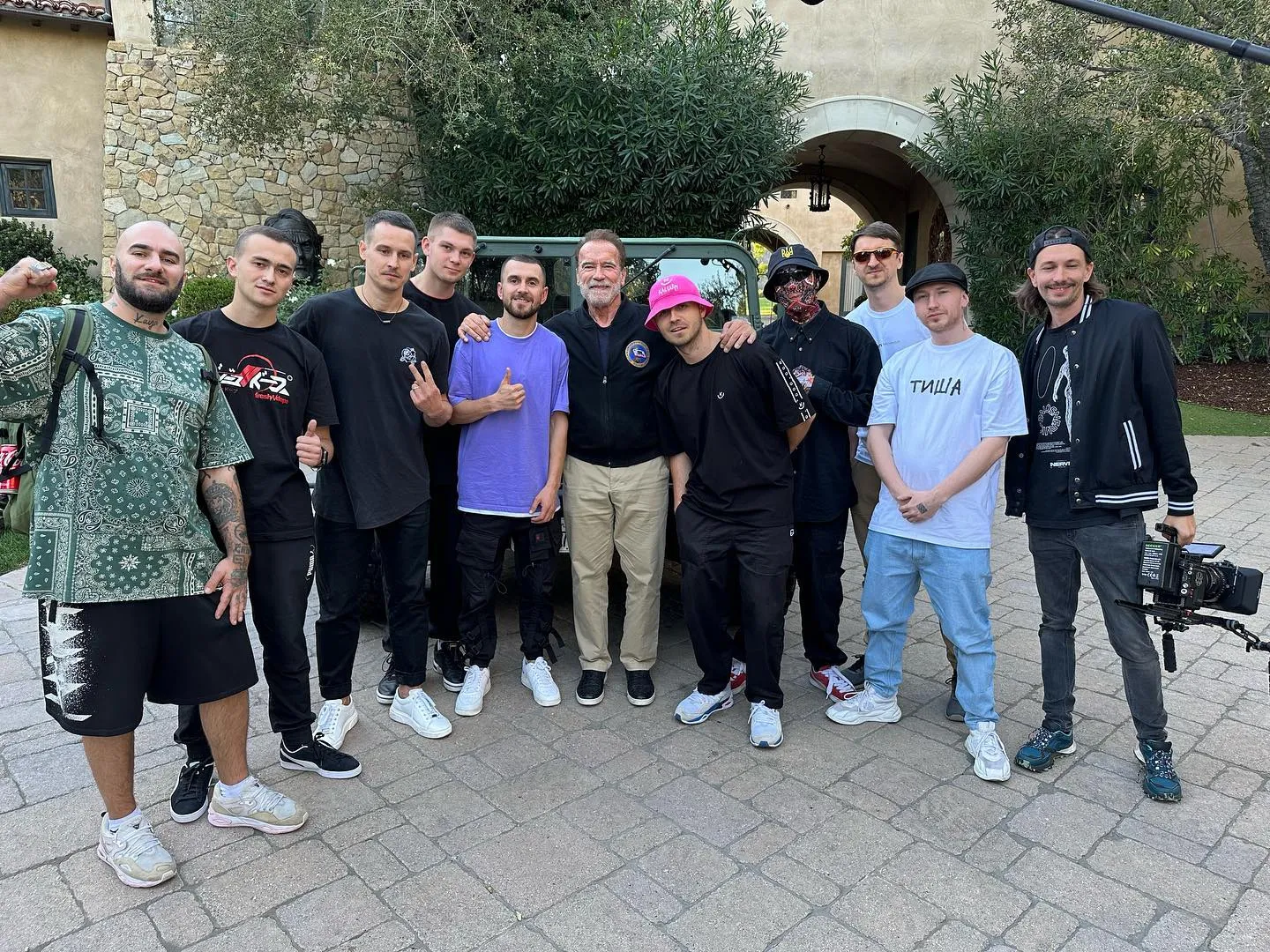 Арнольд Шварценеггер з Kalush Orchestra Арнольд Шварценеггер з Kalush Orchestra