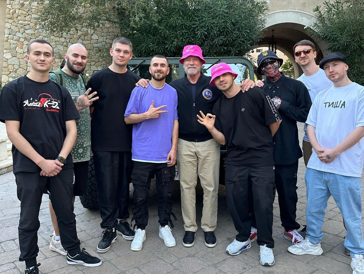 Арнольд Шварценеггер з Kalush Orchestra Арнольд Шварценеггер з Kalush Orchestra