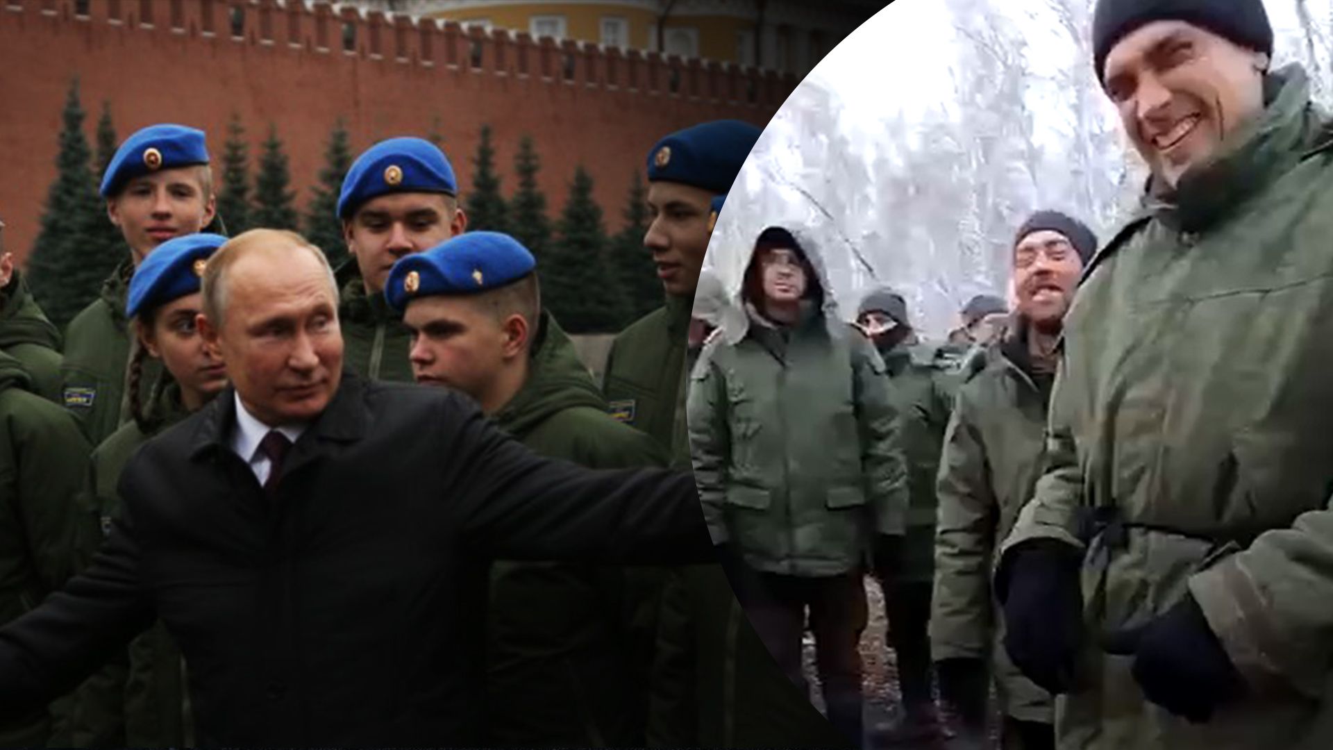 Русский мобилизованный учат стрелять без автоматов Русский мобилизованный учат стрелять без автоматов