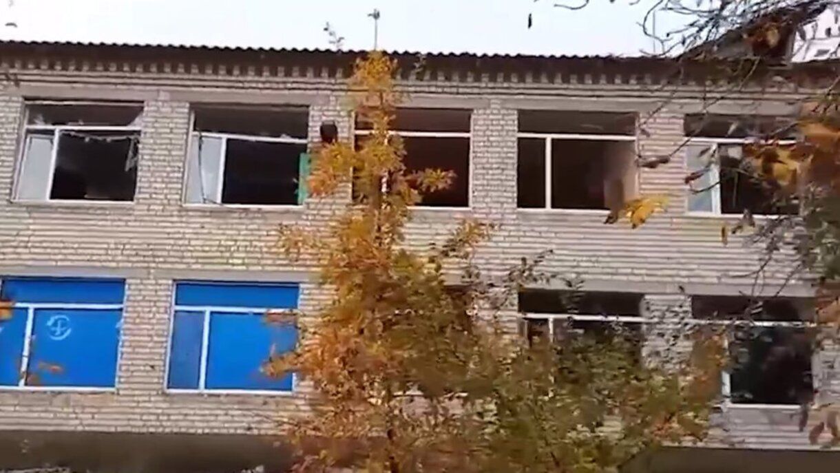 Образование в оккупации - россияне уничтожили школу и детсад на Херсонщине - 24 канал - Образование