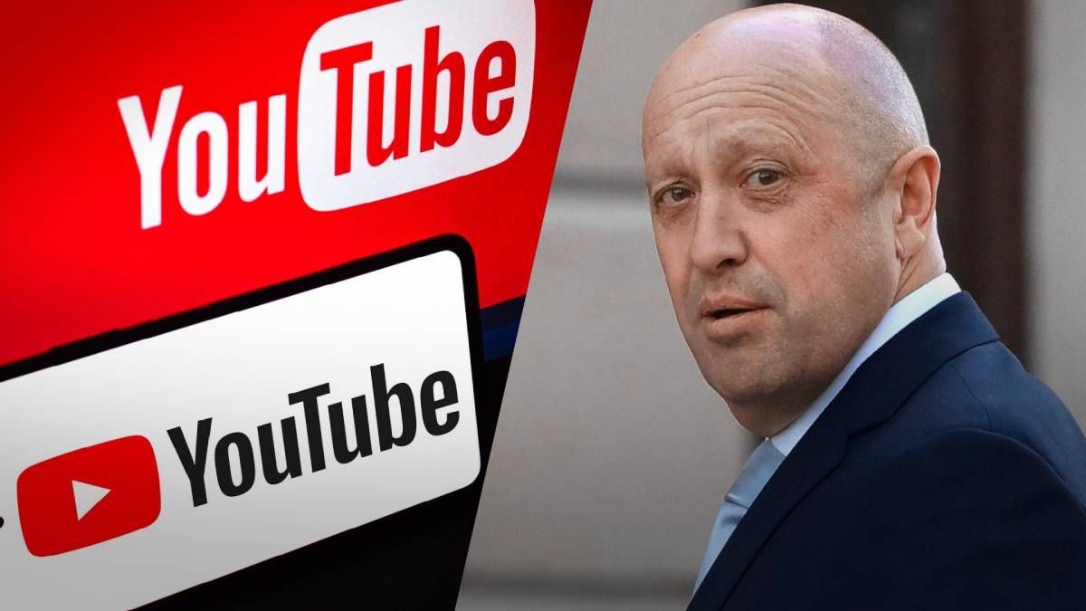 Пригожин требует заблокировать YouTube в России Пригожин требует заблокировать YouTube в России