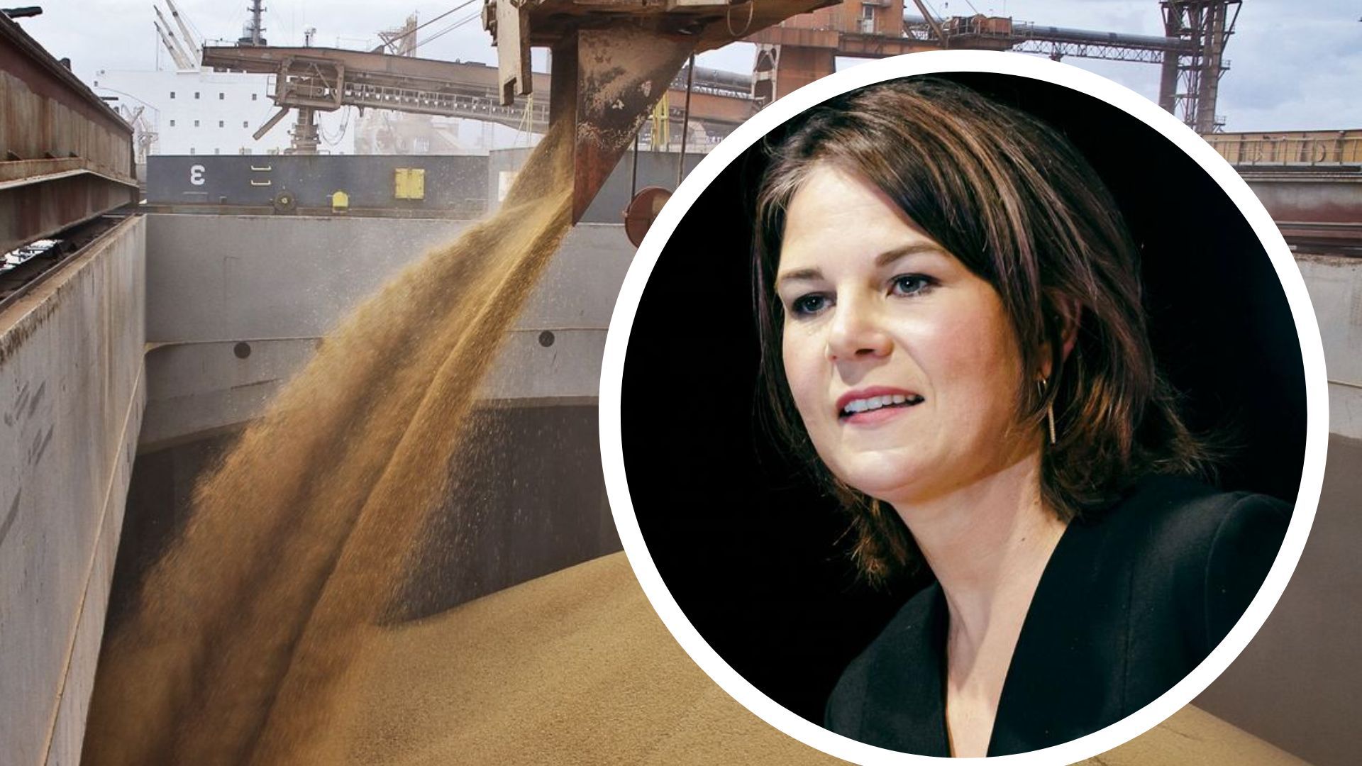 Бербок відреагувала на блокування суден з зерном Бербок відреагувала на блокування суден з зерном