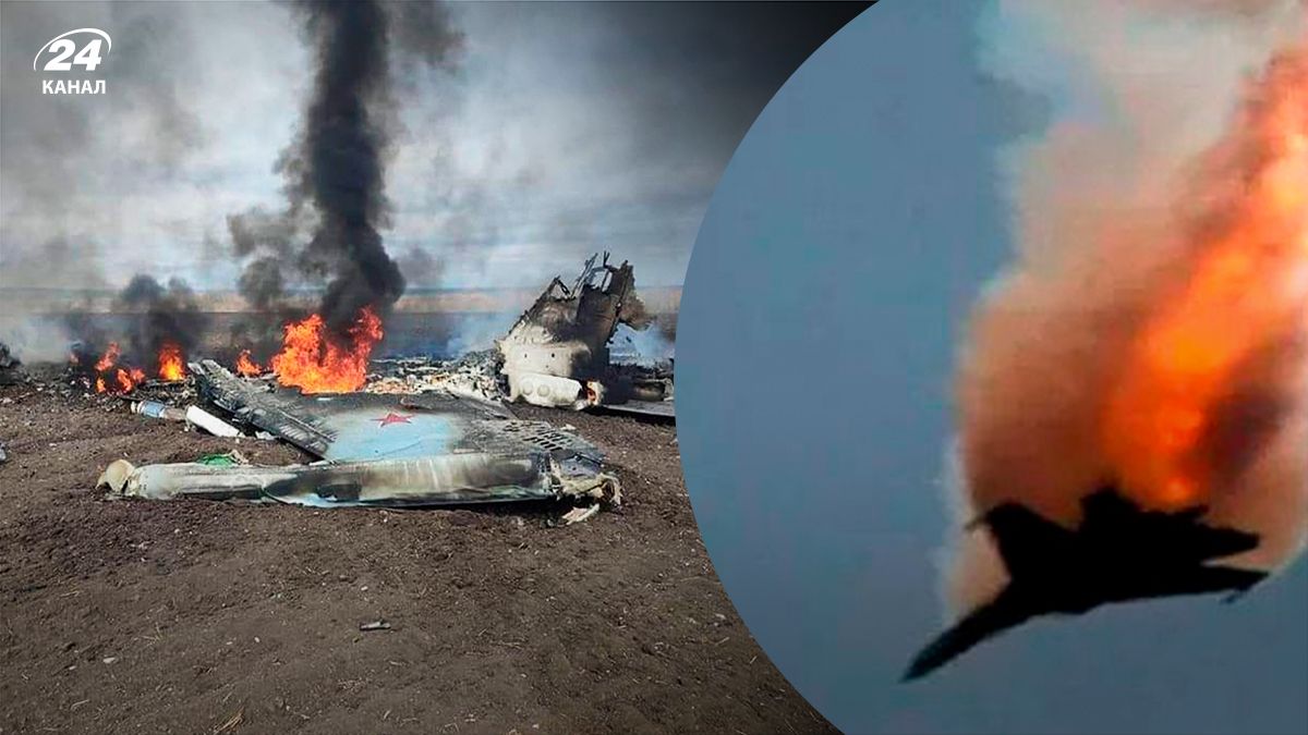 Украинские военные уничтожили российский Су-25 - 24 канал