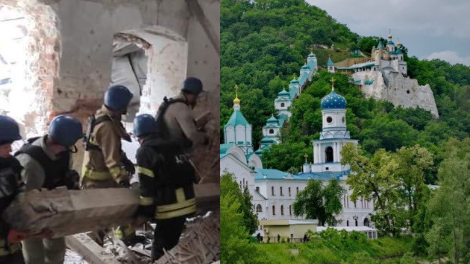 Святогірська лавра - рятувальники знайшли тіла 3 цивільних 