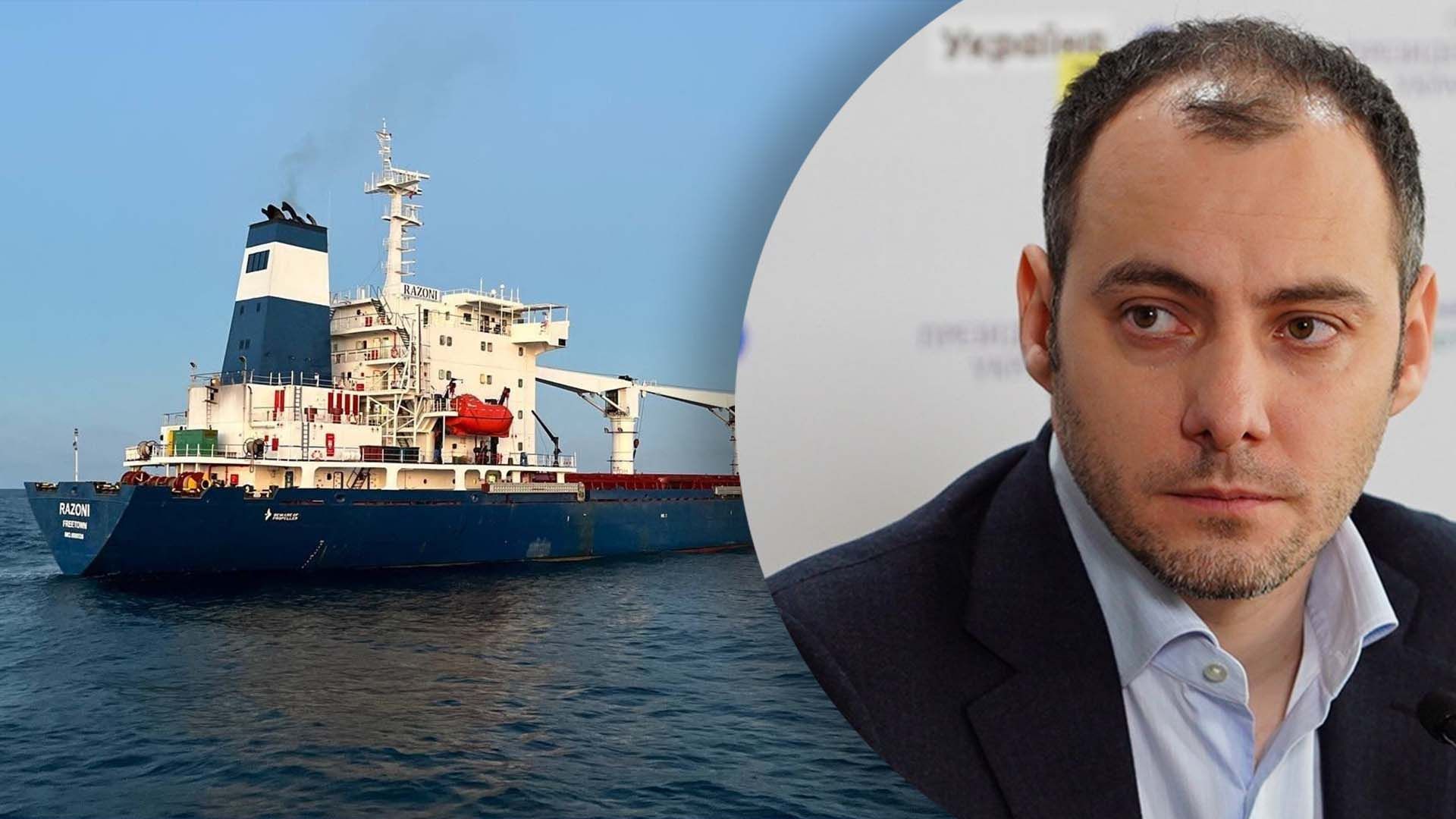 Кубраков прокоментував "зерновий коридор" Кубраков прокоментував "зерновий коридор"