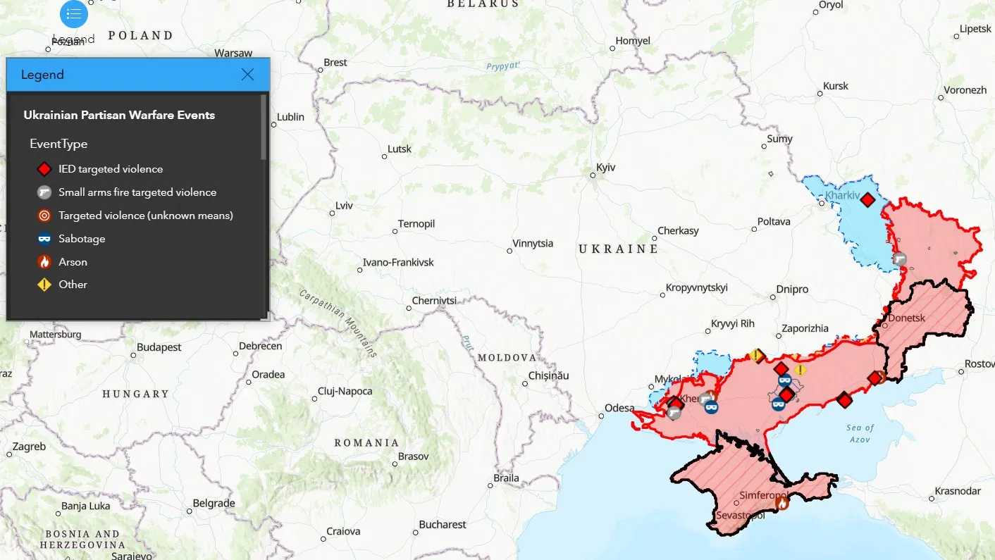 Як українські партизани працювали по окупантах Як українські партизани працювали по окупантах