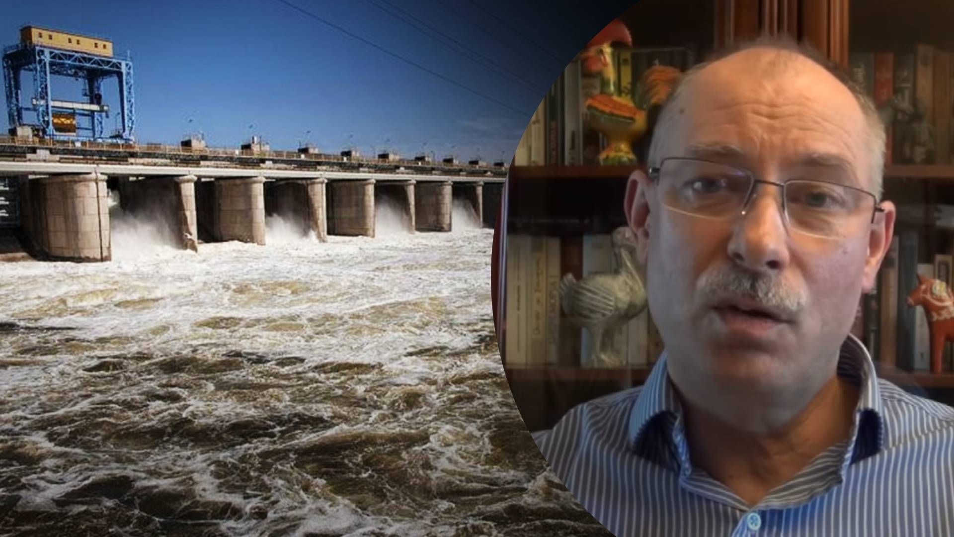 Чи підірвуть росіяни Каховську ГЕС - прогноз Олега Жданова Чи підірвуть росіяни Каховську ГЕС - прогноз Олега Жданова