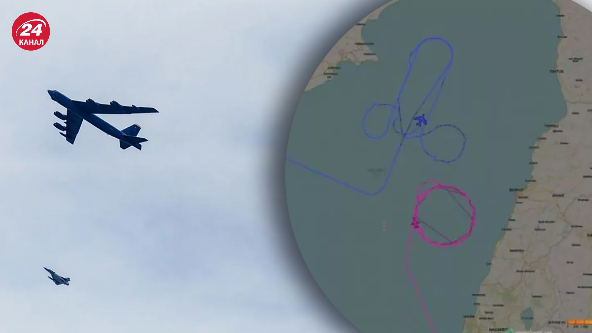 Самолет США нарисовал в небе пенис у базы россиян.