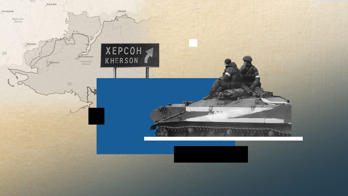 Що задумали росіяни в Херсоні Що задумали росіяни в Херсоні