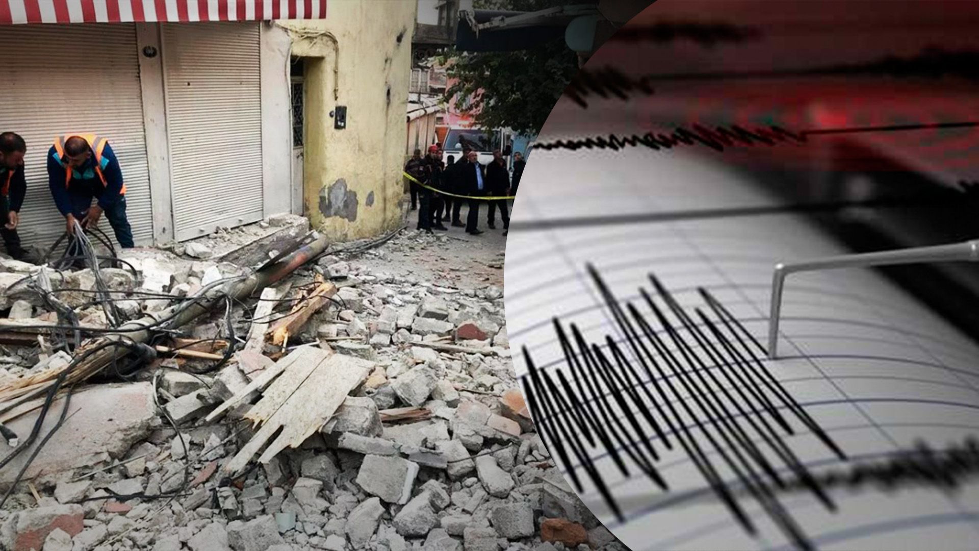 Помірно сильний землетрус повалив мінарет мечеті