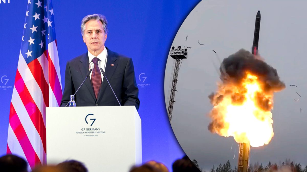 Блінкін про застосування Росією ядерки Блінкін про застосування Росією ядерки