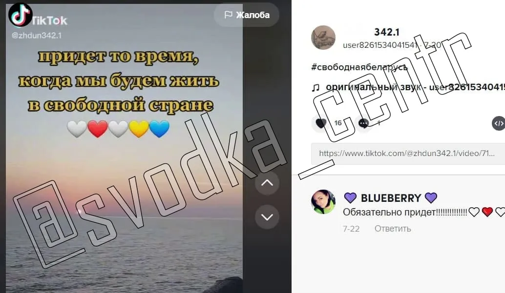 відео на підтримку України білорускою