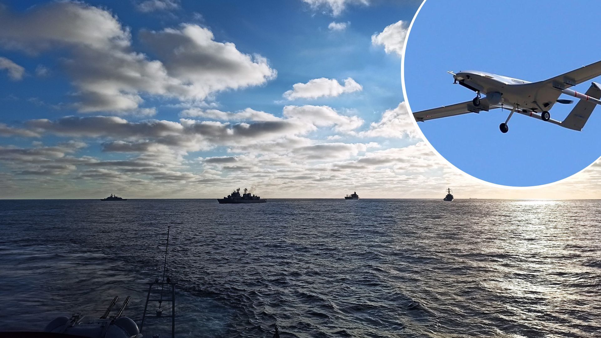 Американський безпілотник помітили над Чорним морем Американський безпілотник помітили над Чорним морем