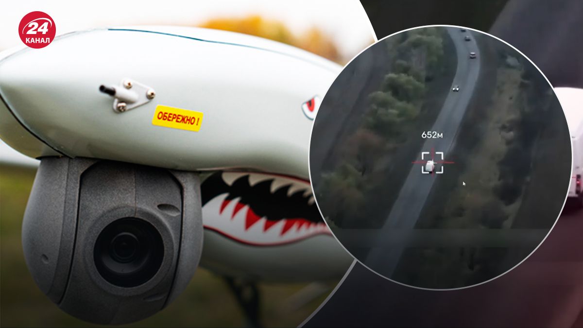 Як працює український безпілотник Shark - 24 канал Як працює український безпілотник Shark - 24 канал