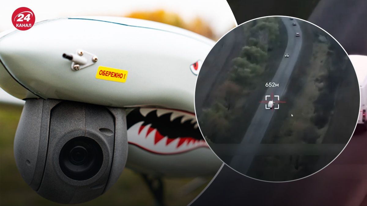 Как работает украинский беспилотник Shark - 24 канал Как работает украинский беспилотник Shark - 24 канал