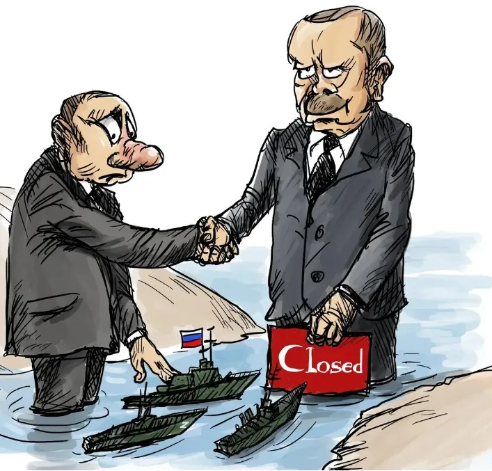 Эрдоган не пропустил корабли Путина Эрдоган не пропустил корабли Путина