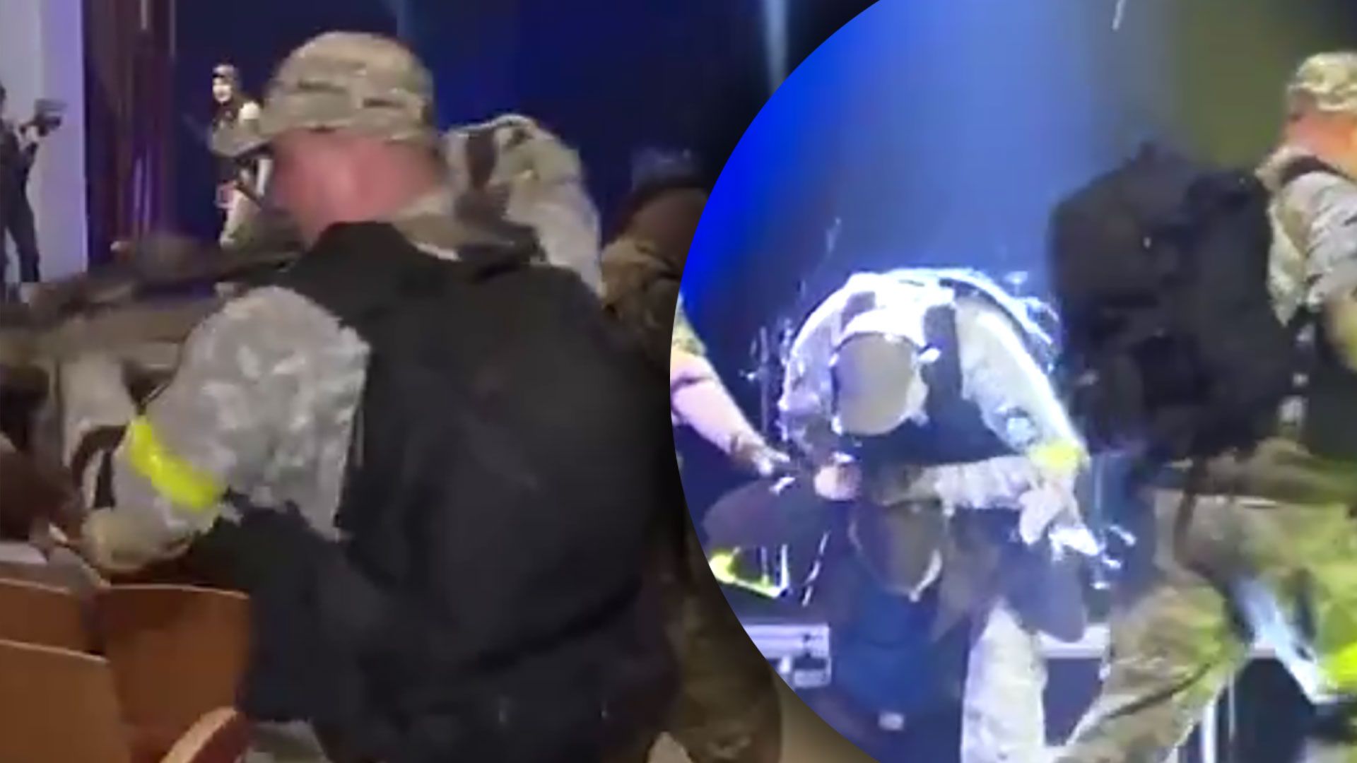 У Росії в театрі актори переодяглися у форму ЗСУ - 24 Канал У Росії в театрі актори переодяглися у форму ЗСУ - 24 Канал