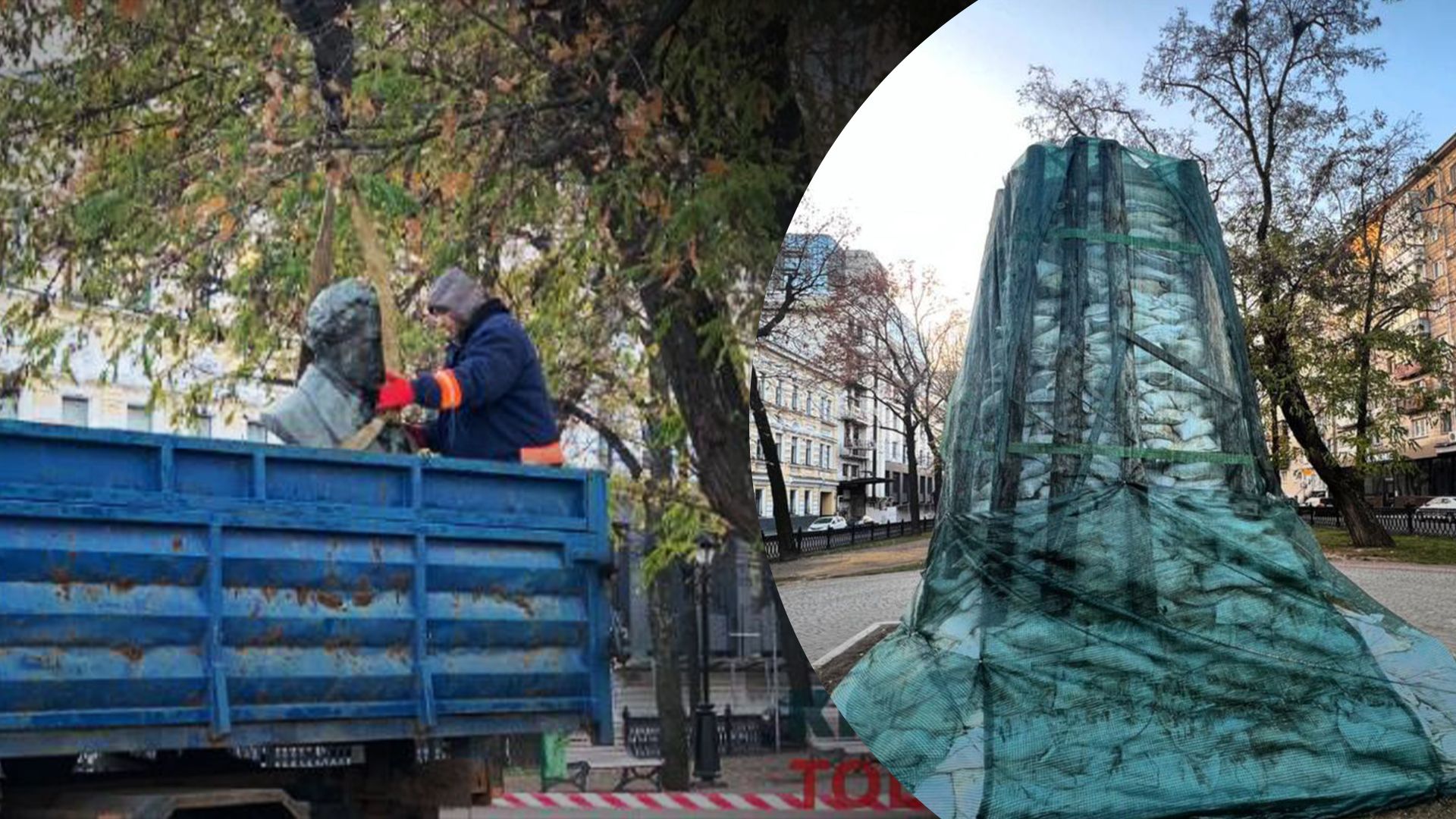Пам'ятник Пушкіну у Харкові таки знесли