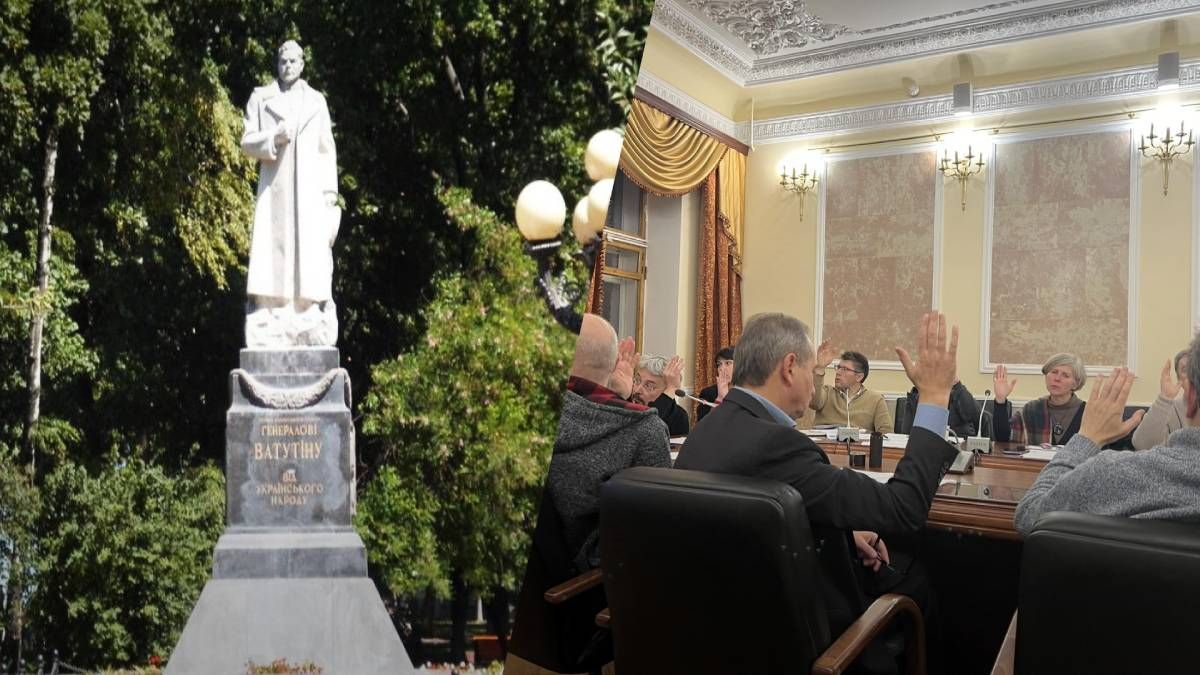 У Києві демонтують пам'ятники Щорсу та Ватутіну У Києві демонтують пам'ятники Щорсу та Ватутіну
