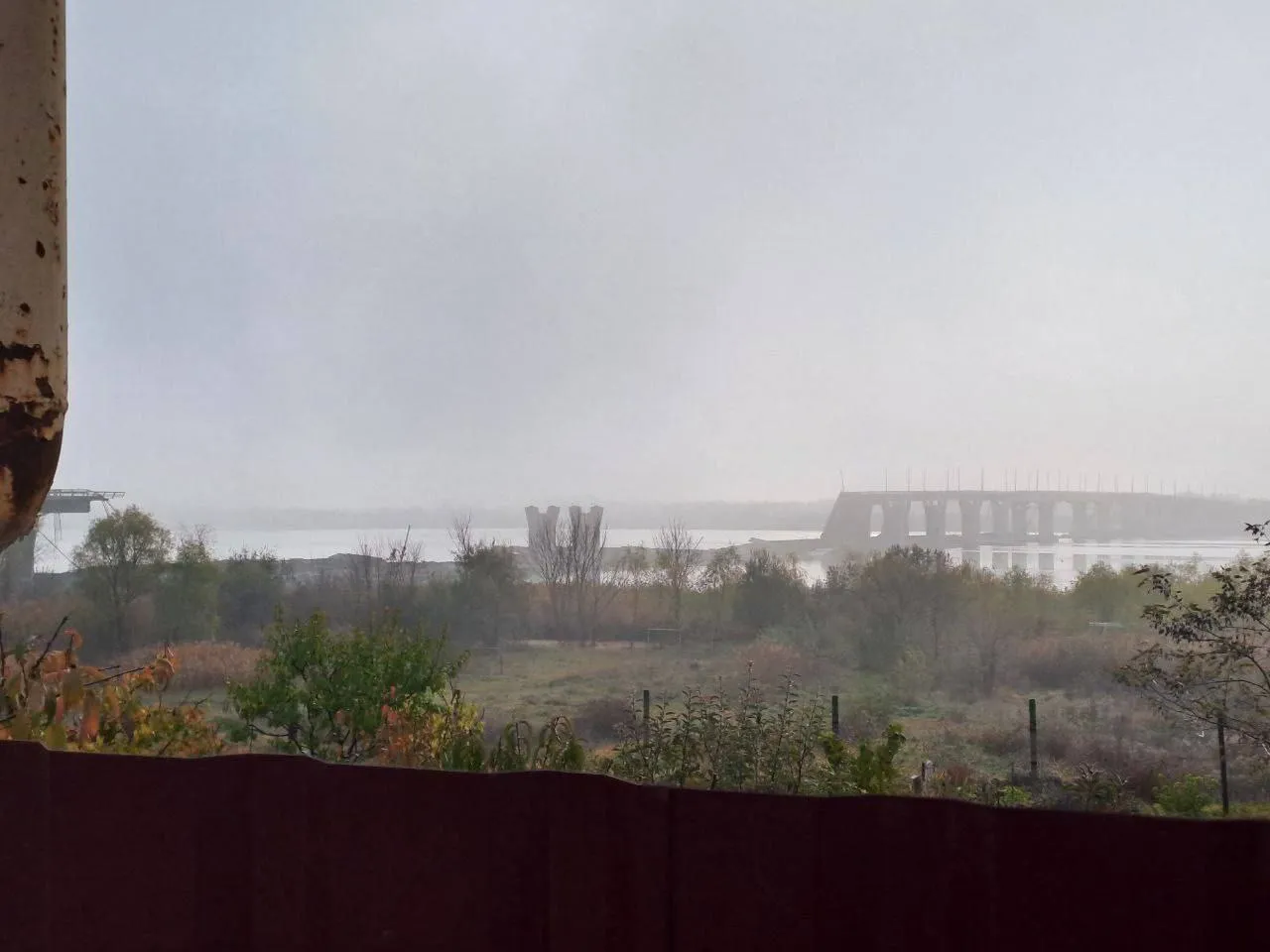 Обвалений Антонівський міст Обвалений Антонівський міст