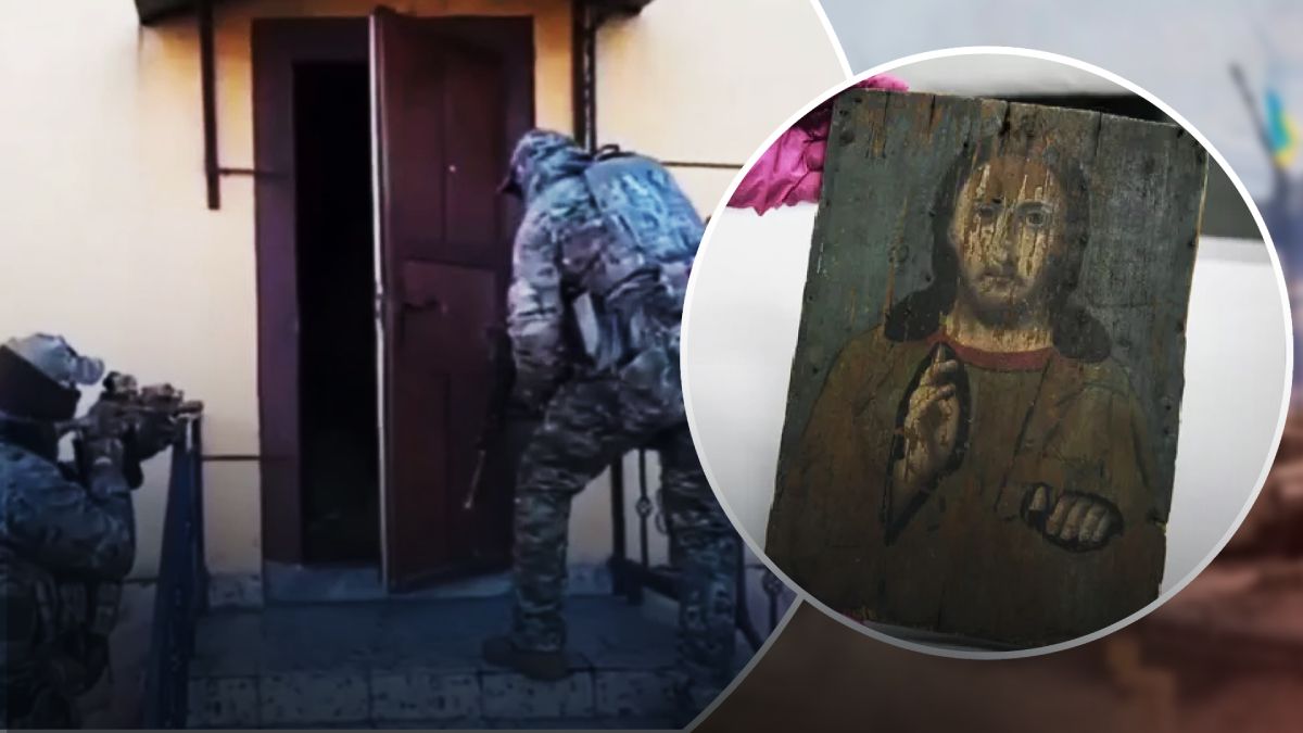 Росіяни вкрали цінні картини з церкви в Енергодарі Росіяни вкрали цінні картини з церкви в Енергодарі