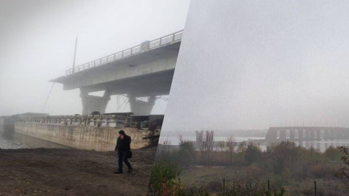 Окупанти підірвали всі мости через Дніпро на Херсонщині