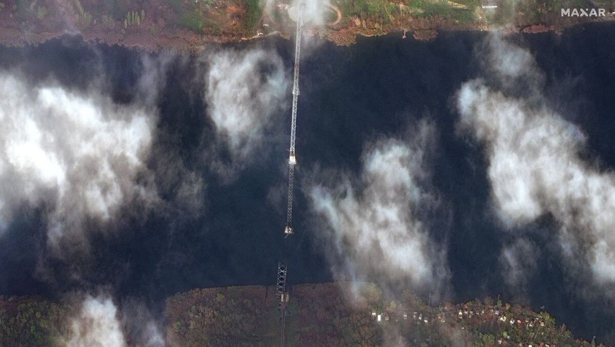 Херсон сегодня - Россияне взорвали все мосты через Днепр - спутниковые фото - 24 Канал