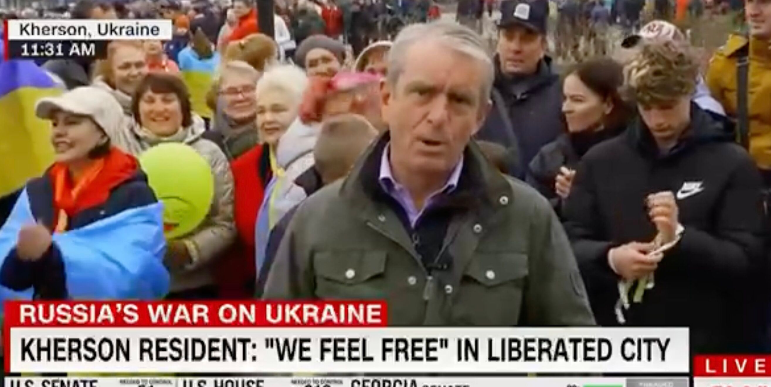 Херсонці поспілкувалися з CNN й розповіли, що вони не раби Херсонці поспілкувалися з CNN й розповіли, що вони не раби