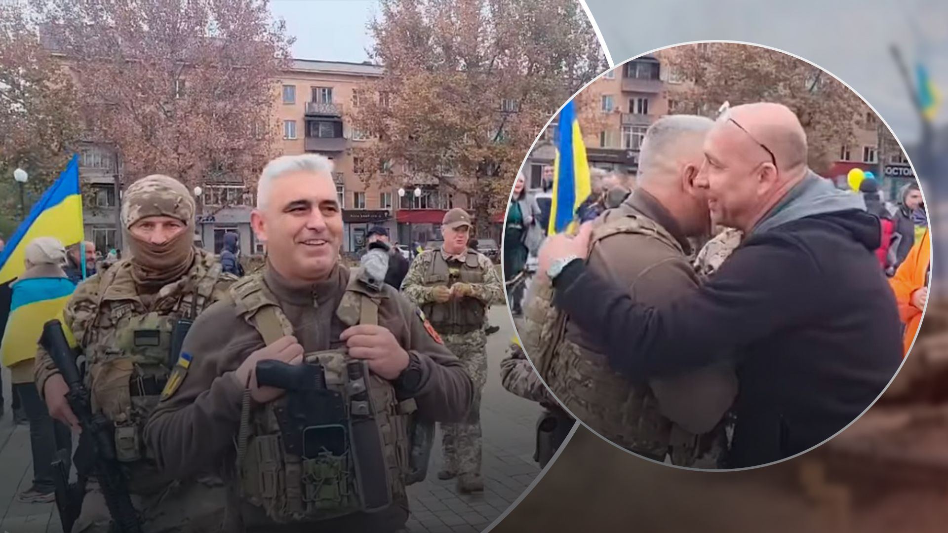 Командующий ОК "Юг" посетил освобожденный Херсон Командующий ОК "Юг" посетил освобожденный Херсон