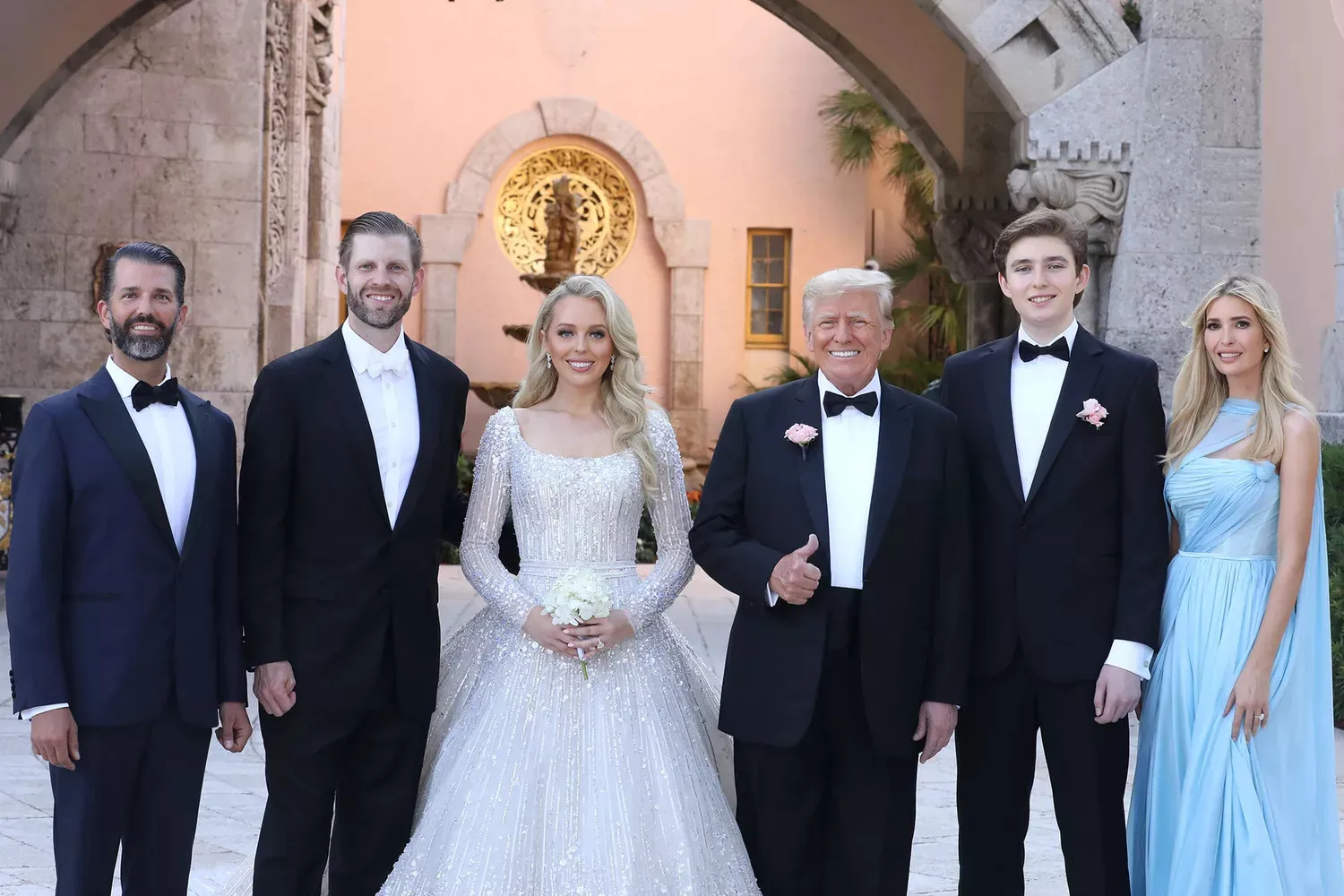 дочь Трампа вышла замуж