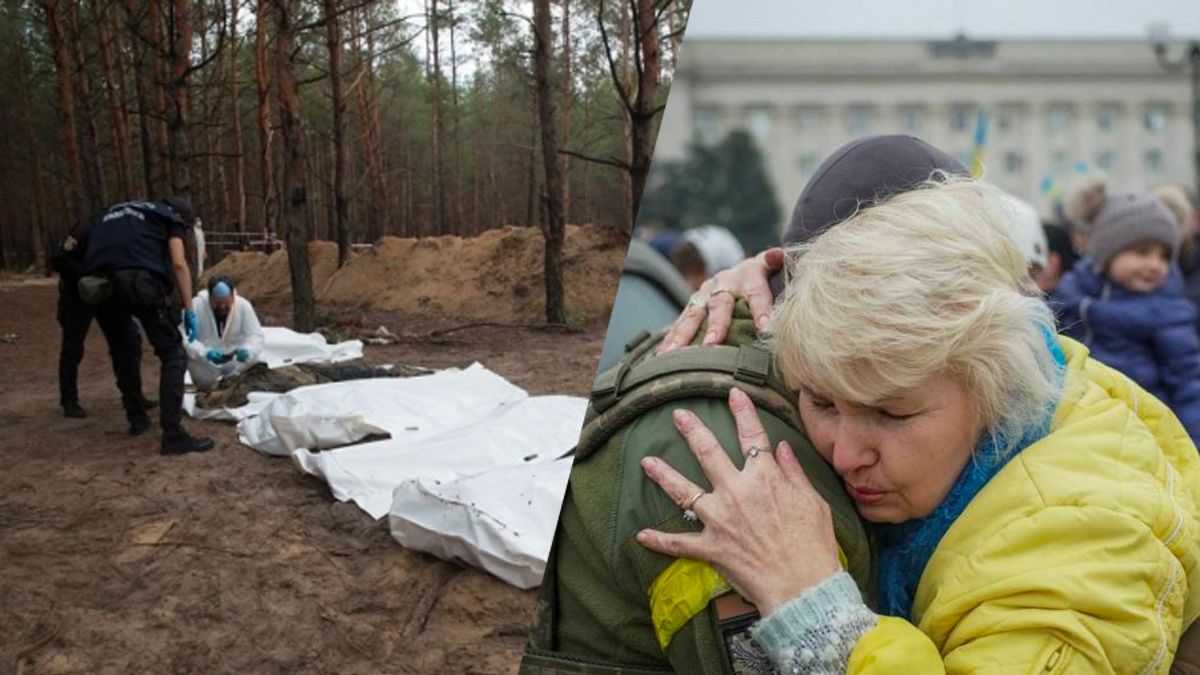 Перші ймовірні сліди масових поховань на Херсонщині Перші ймовірні сліди масових поховань на Херсонщині