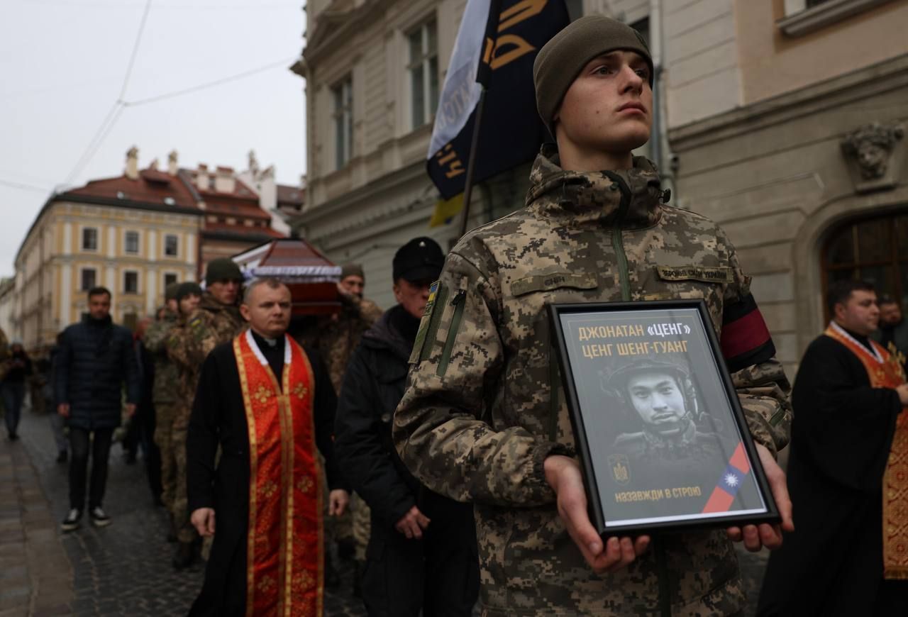 У Львові попрощалися з 25-літнім тайванцем