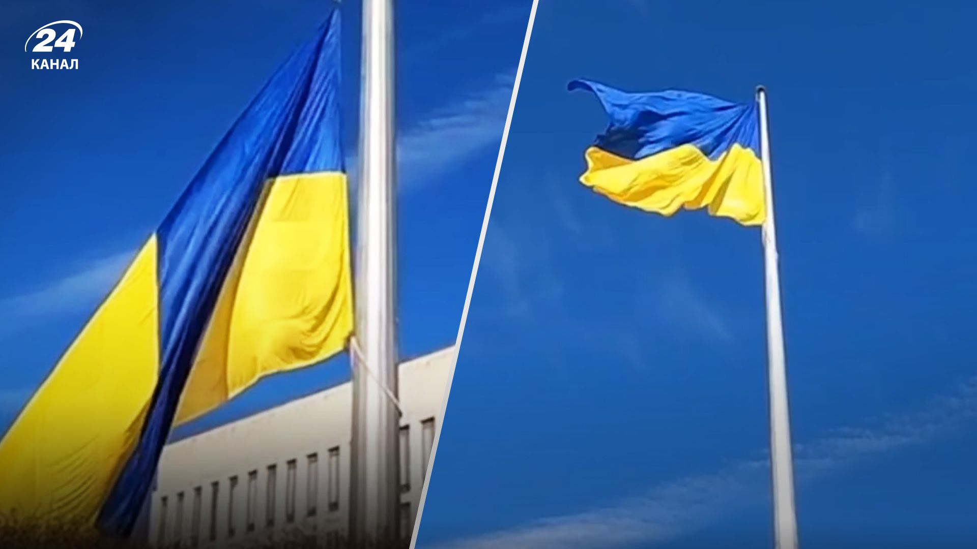 Флагшток, переживший оккупацию Херсона - в сети покаяли щемящие кадры Флагшток, переживший оккупацию Херсона - в сети покаяли щемящие кадры