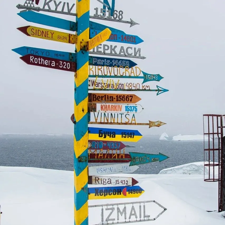 Указатели Херсон и Буча возле Указатели Херсон и Буча возле