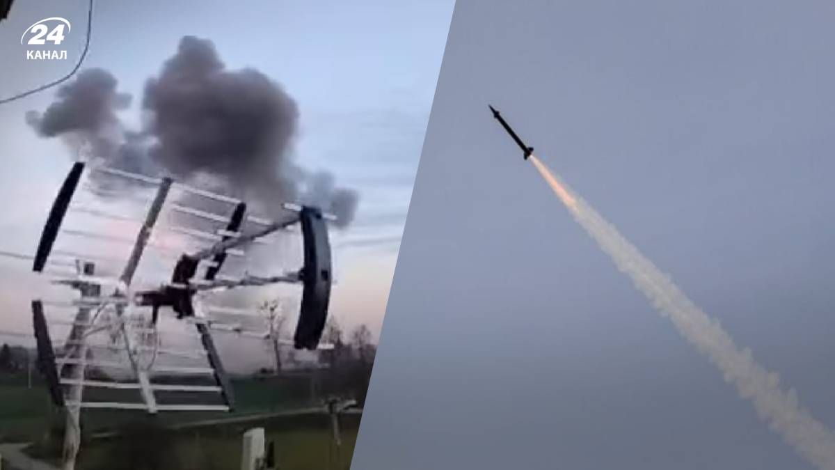 Российские ракеты в Польше - первое видео с места взрыва - 24 Канал