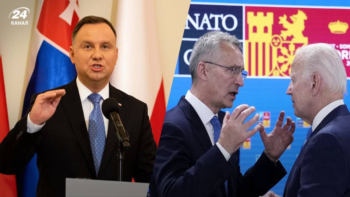 Дуда поговорив зі Столтенбергом та Байденом Дуда поговорив зі Столтенбергом та Байденом