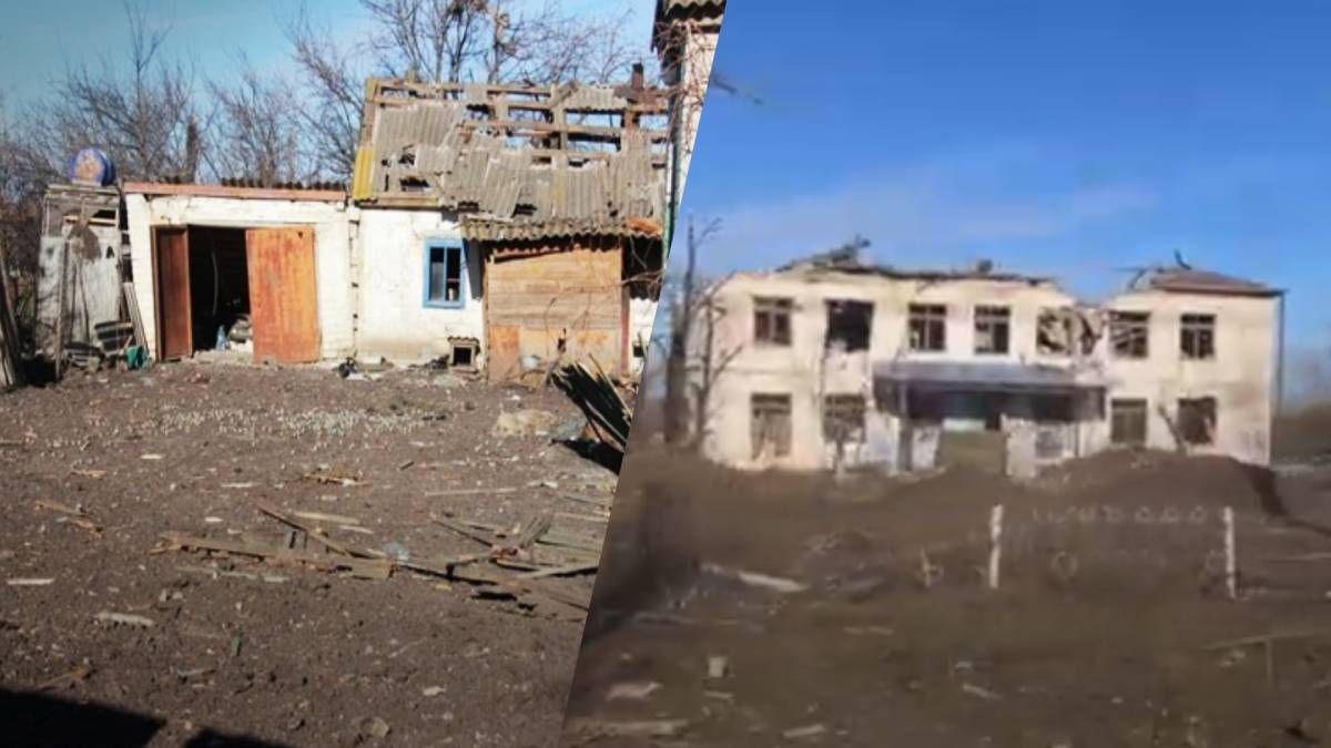 Кадри зі звільненої Макіївки на Луганщині Кадри зі звільненої Макіївки на Луганщині