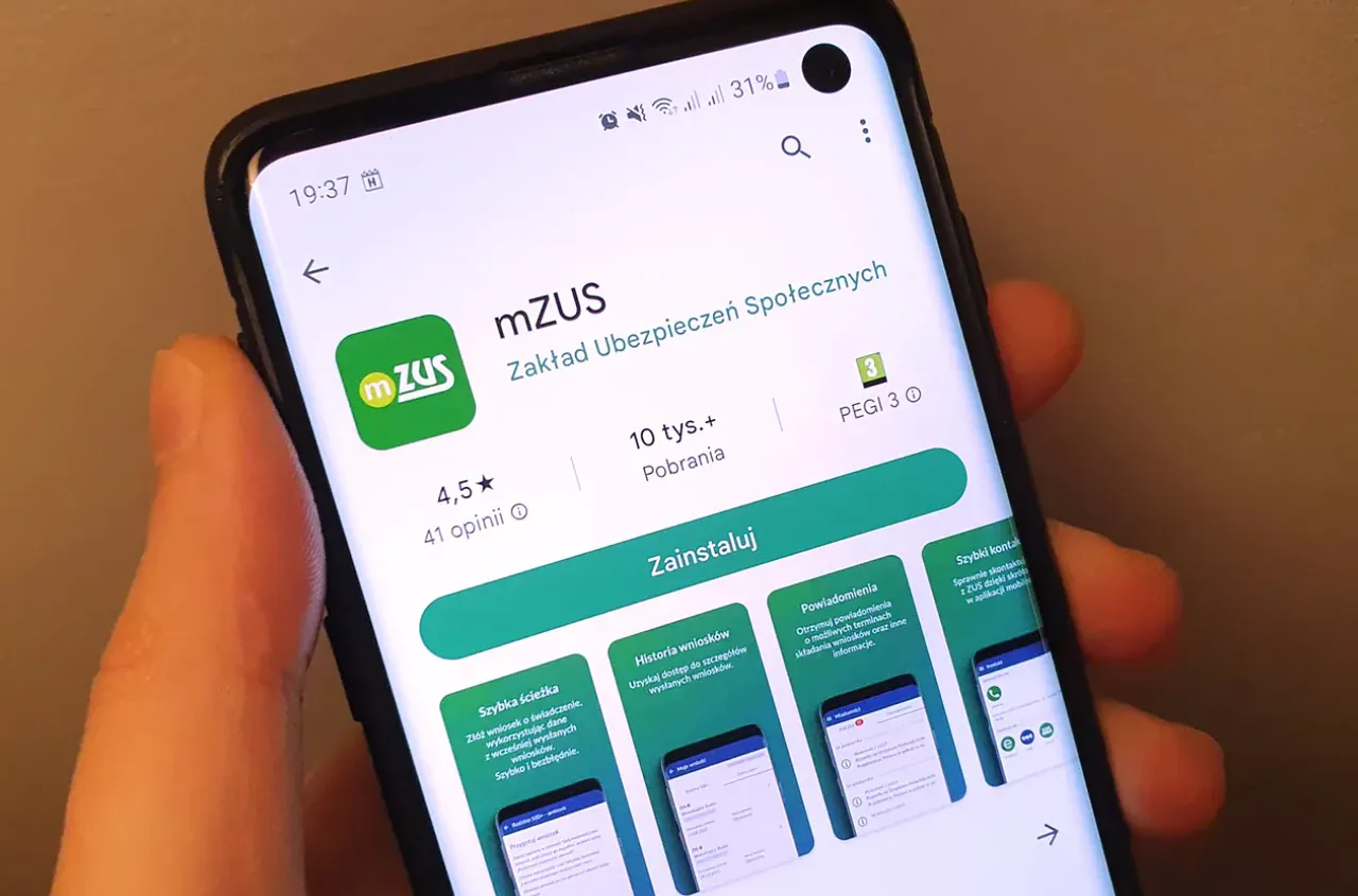 У Польщі запустили додаток mZUS У Польщі запустили додаток mZUS