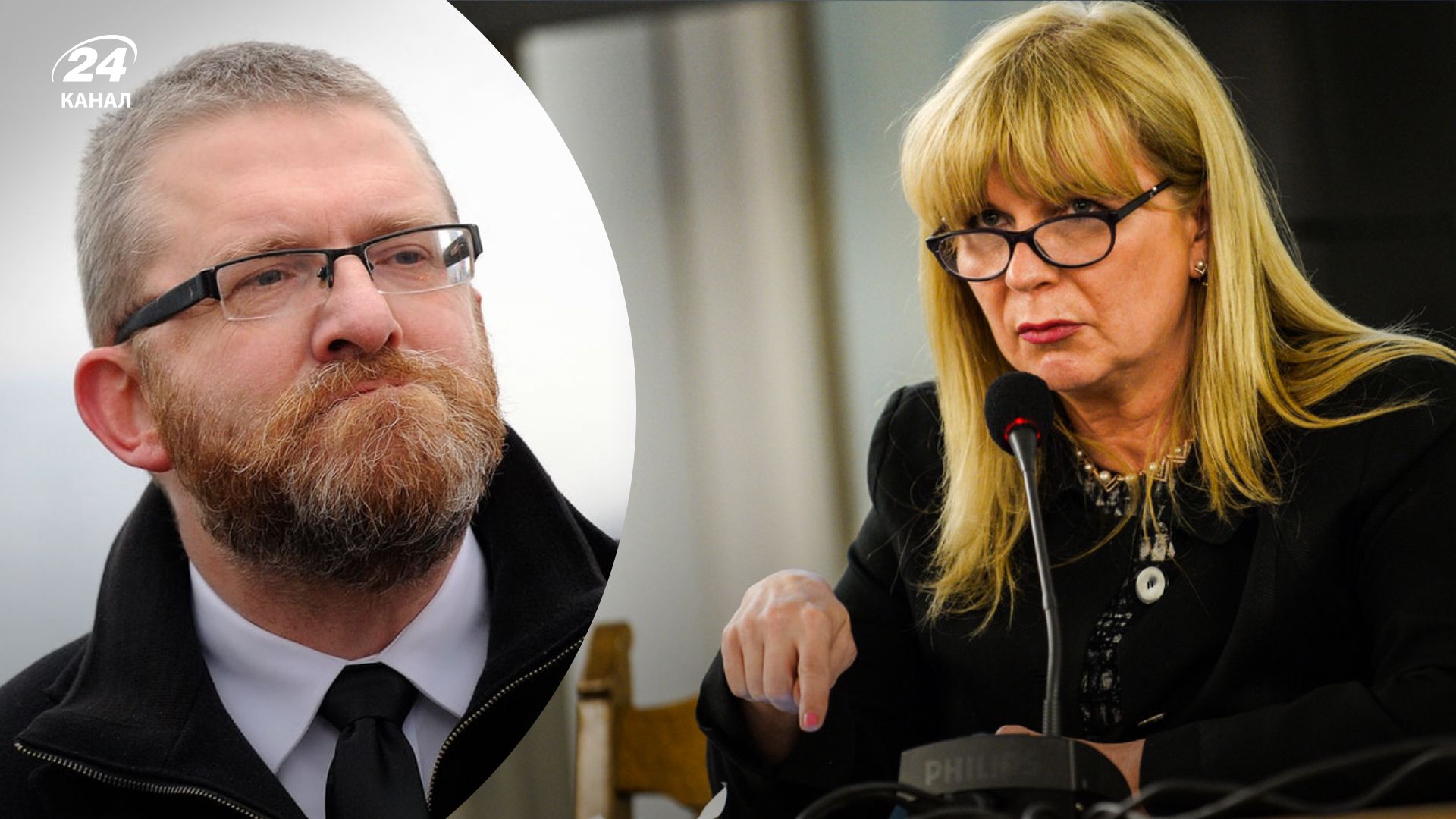 Скандал в Сейме Польши - вицеспикер Госевская назвала Брауна русской портянкой - 24 Канал Скандал в Сейме Польши - вицеспикер Госевская назвала Брауна русской портянкой - 24 Канал